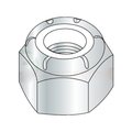 Newport Fasteners 9/16-18 Light Hex Standard/NE Nylon Insert Locknuts/Steel/Zinc , 200PK 712281